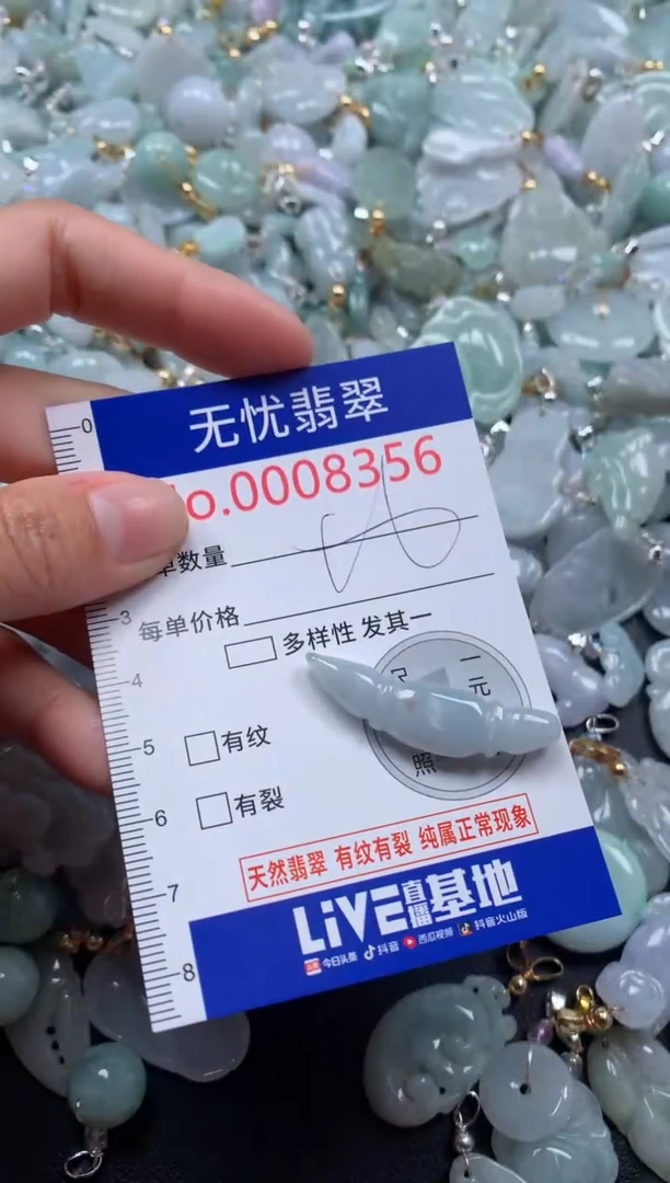 颈饰未镶嵌翡翠8356