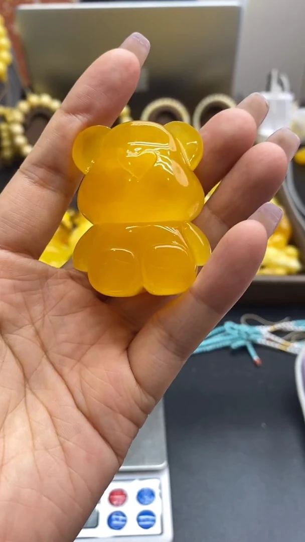 琥珀未镶嵌珠宝奇石1133