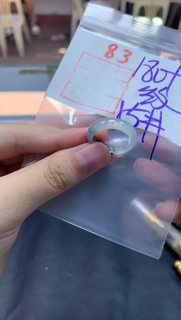 定制翡翠未镶嵌戒圈15#190毛货需精细抛光