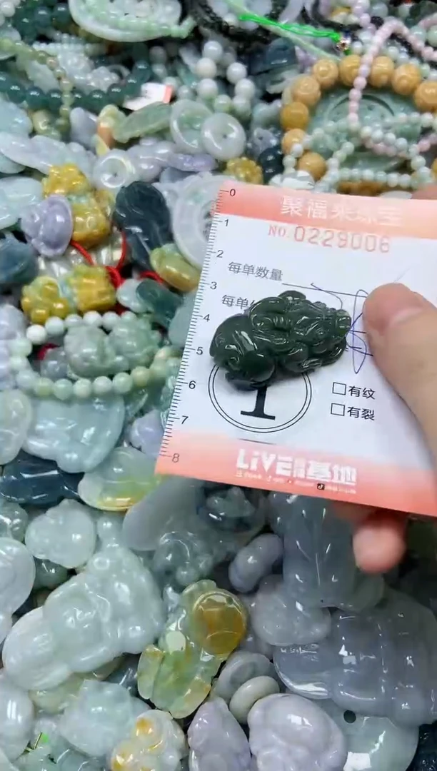 颈饰未镶嵌翡翠闪购0229006