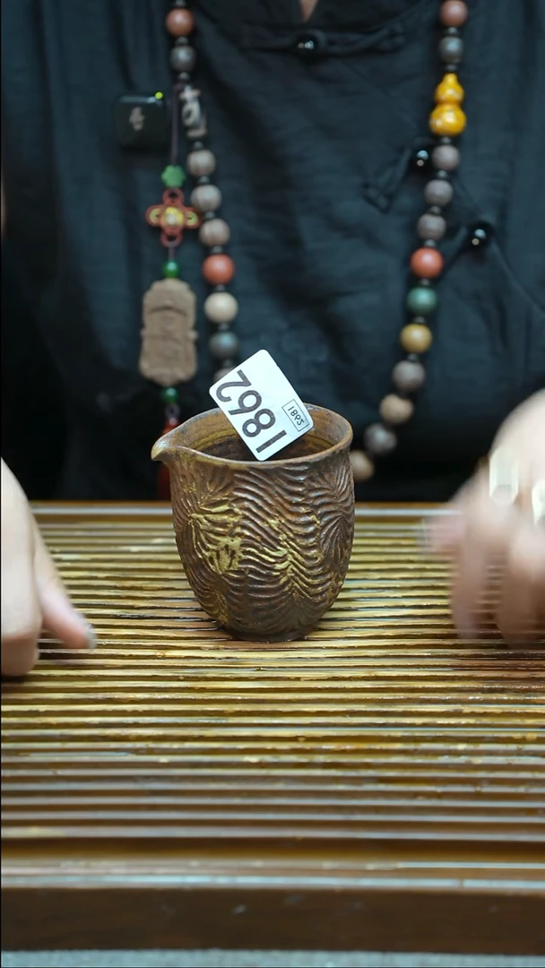 万古烧粗陶手工茶具