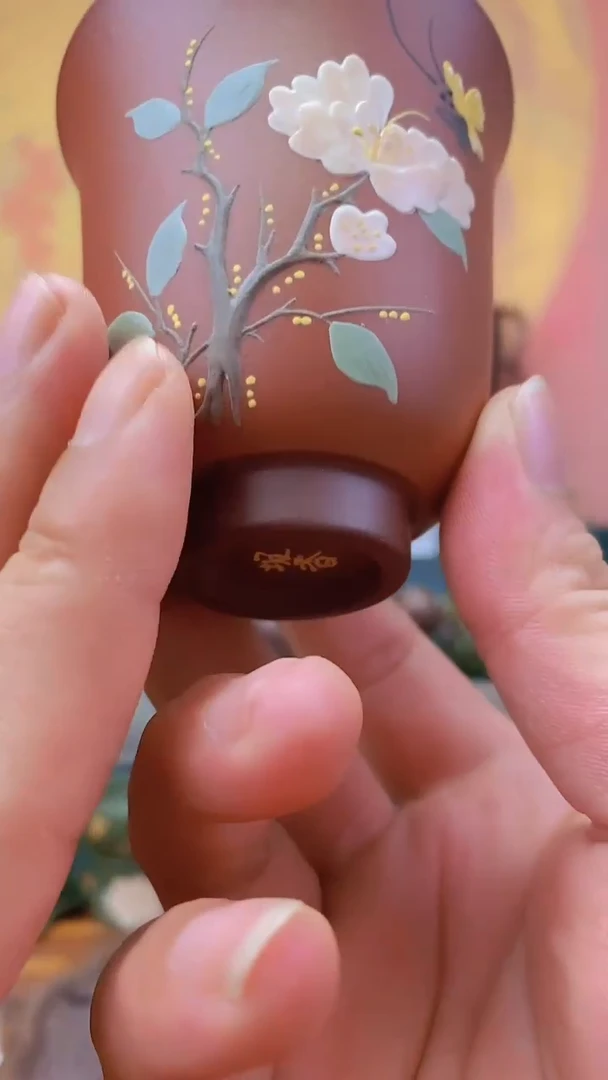 茶杯紫砂宜兴原矿紫砂