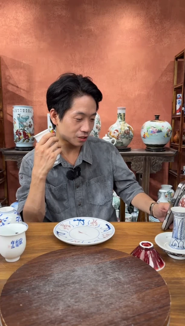 吴义松陶盟手绘陶瓷编码：0254