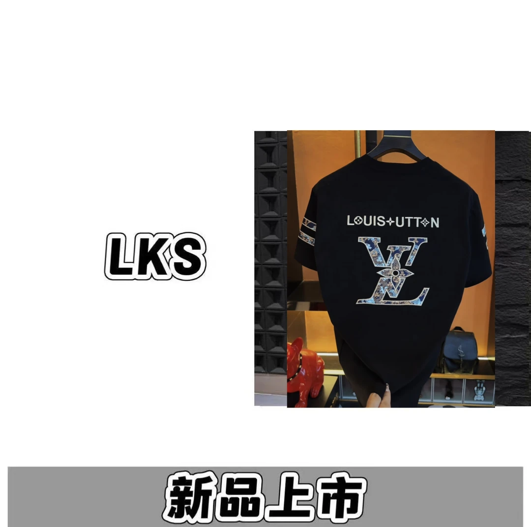 A18519（世洋）-25年新款高定潮牌短袖男女同款休闲舒适