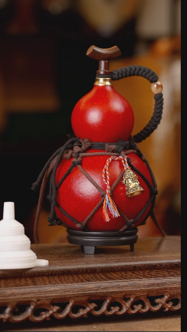 110号精品天然大漆酒葫芦一物一拍~