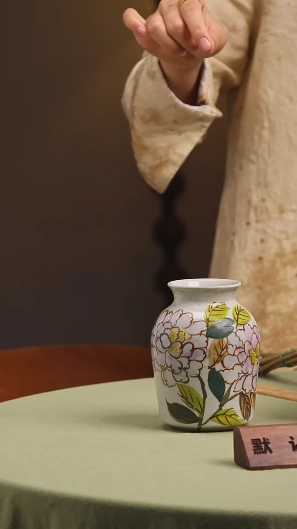 瓶景德镇原创花器不带花