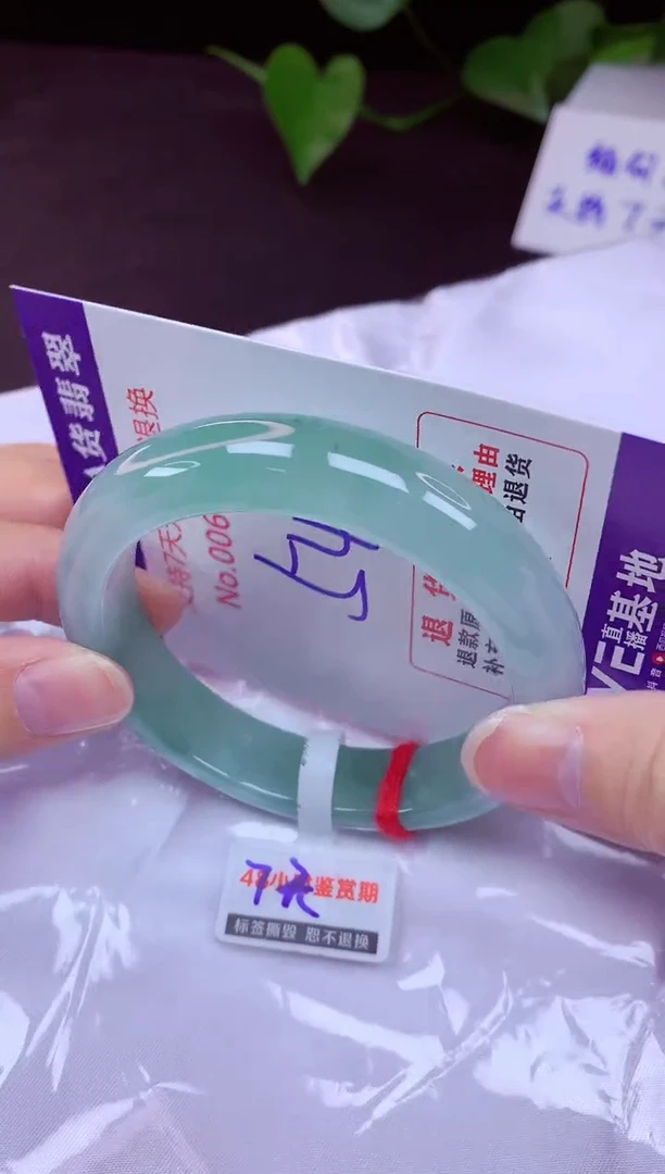 未镶嵌手镯翡翠54（7天无理由退换 ）