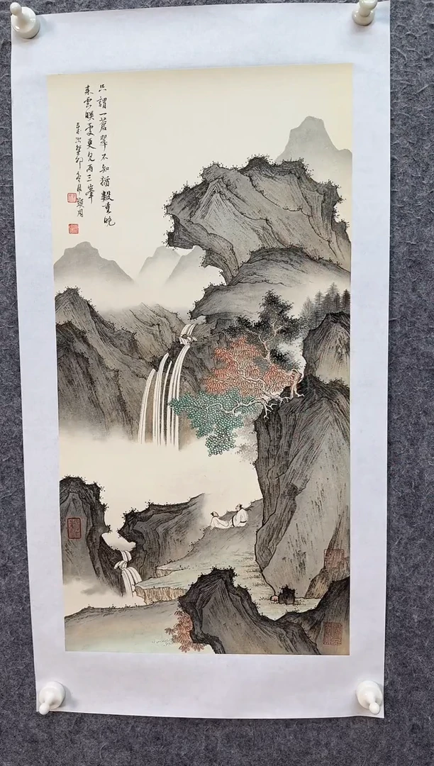 国画ST-YJZ山水绘画作品
