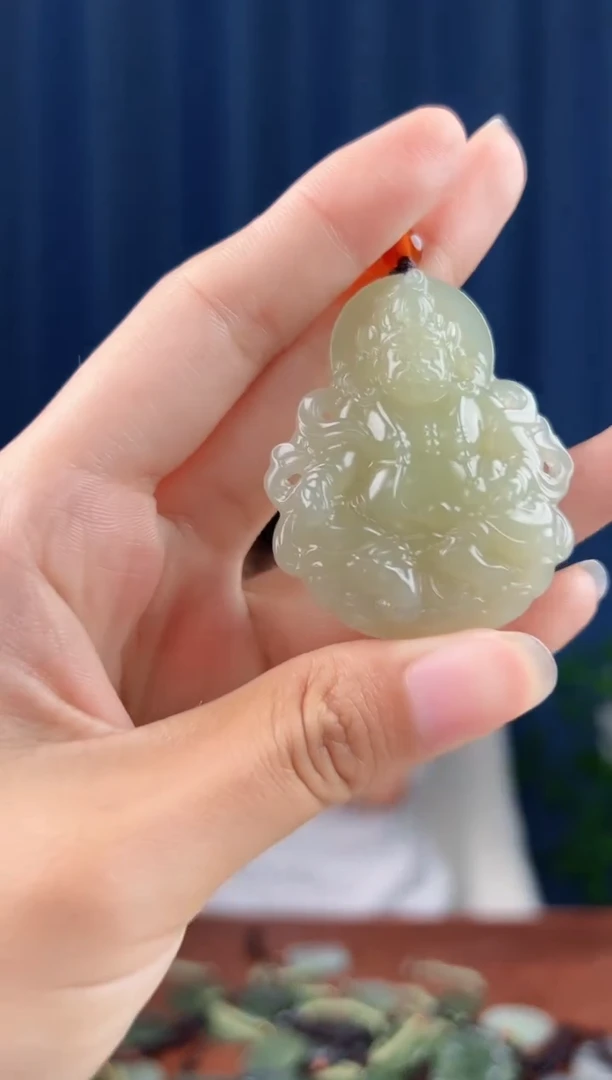 未镶嵌和田玉挂件拍一发一，多样性发货