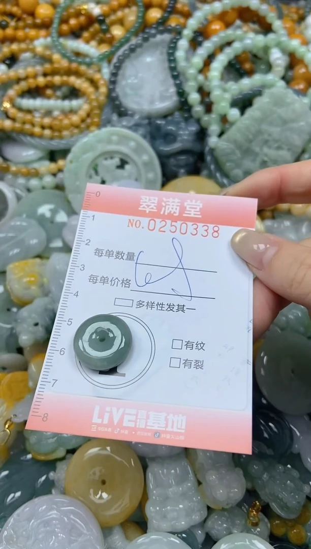 未镶嵌挂件翡翠闪购0250338