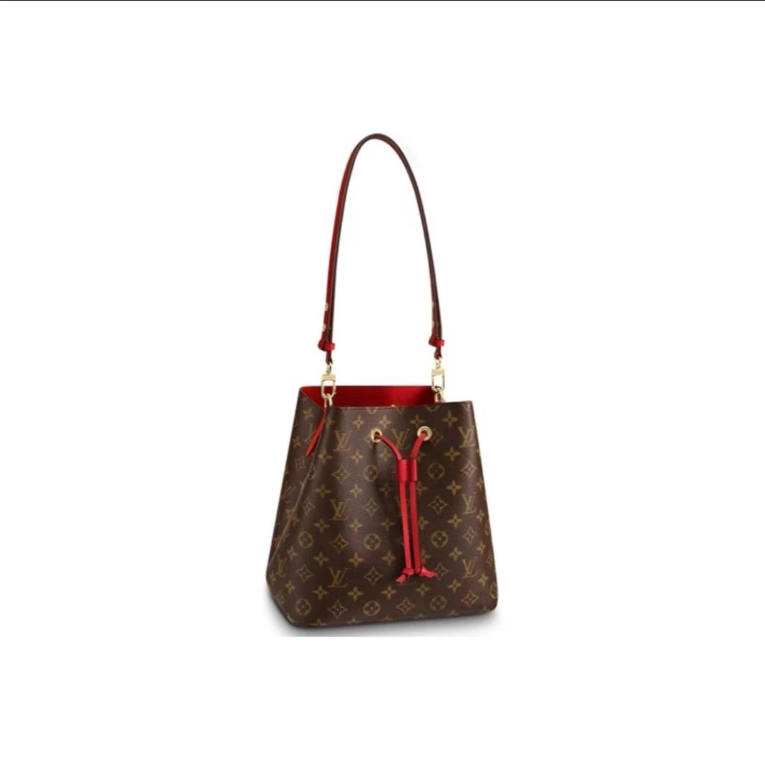99新 LouisVuitton/路易威登 水桶包 红色
