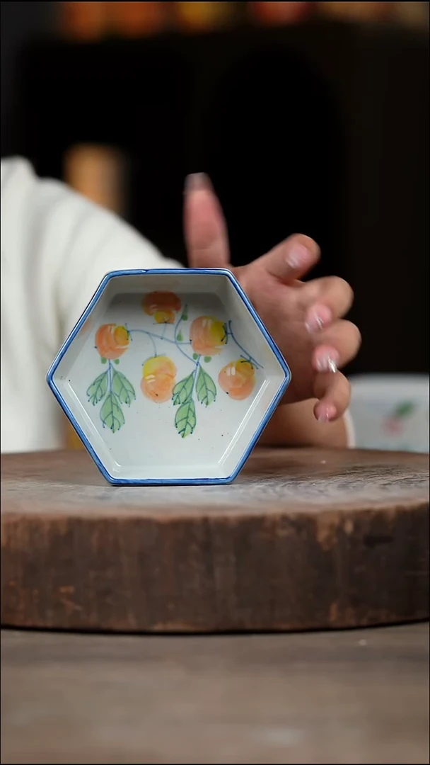 瓷片景德镇高温釉下彩（食品级）