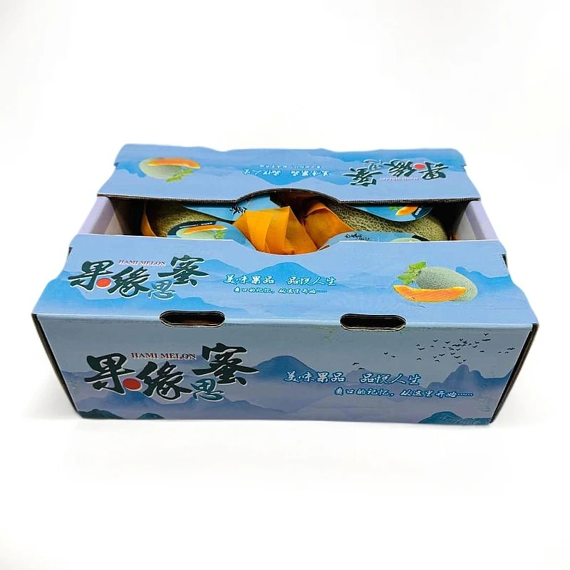 【果缘思蜜哈密瓜】 整箱带箱13斤左右  仅限太原六城区购买