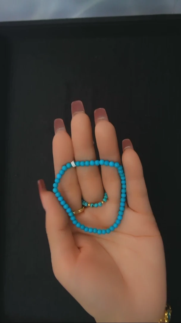 【闪购商品】绿松石手链未镶嵌发货一件