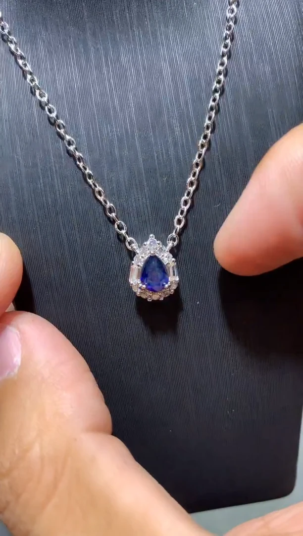 蓝宝石颈饰未镶嵌G71【多样性发其一】