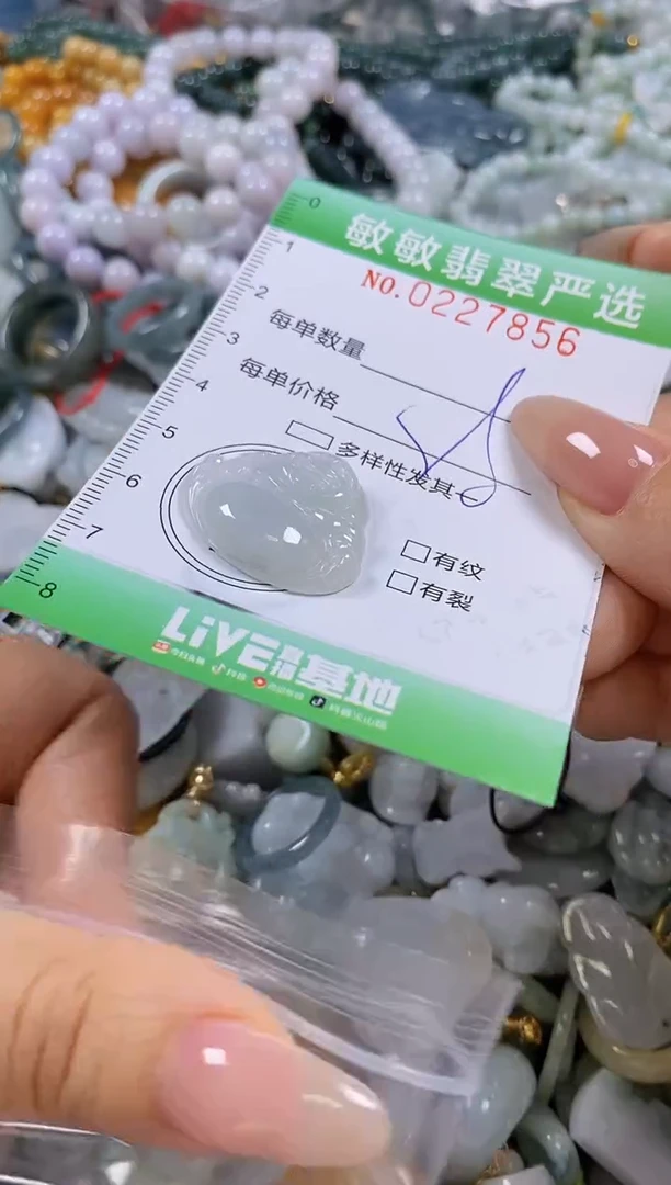 翡翠未镶嵌颈饰闪购0227856