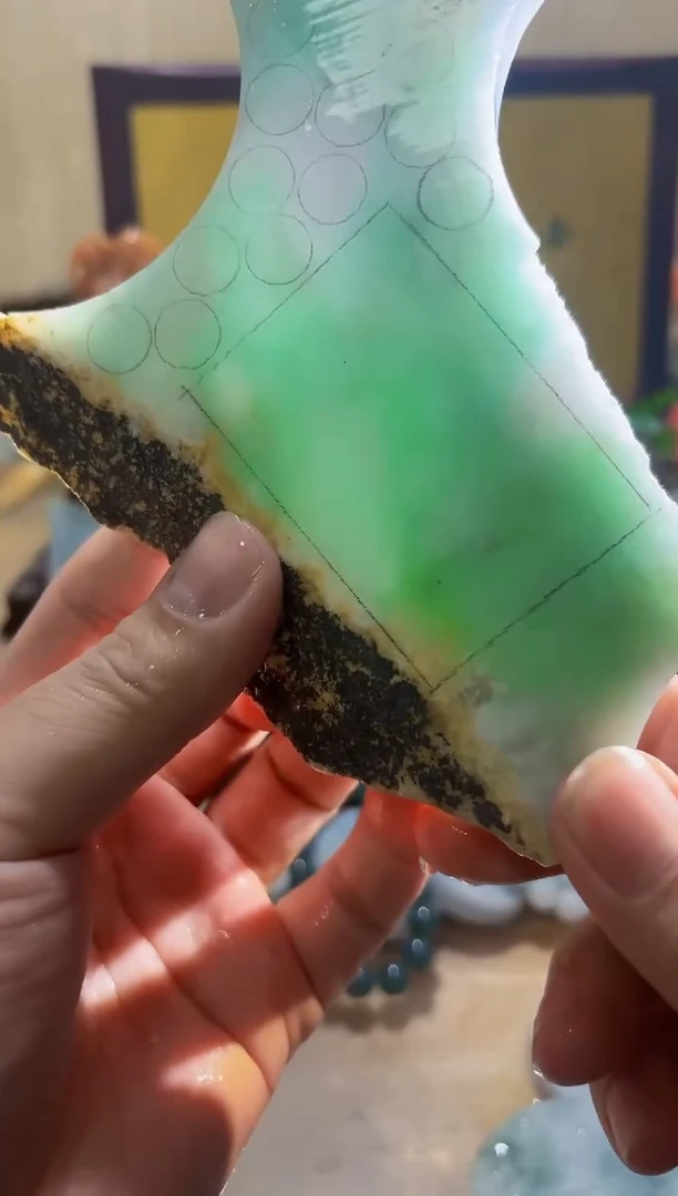 颈饰未镶嵌翡翠A货常星5612