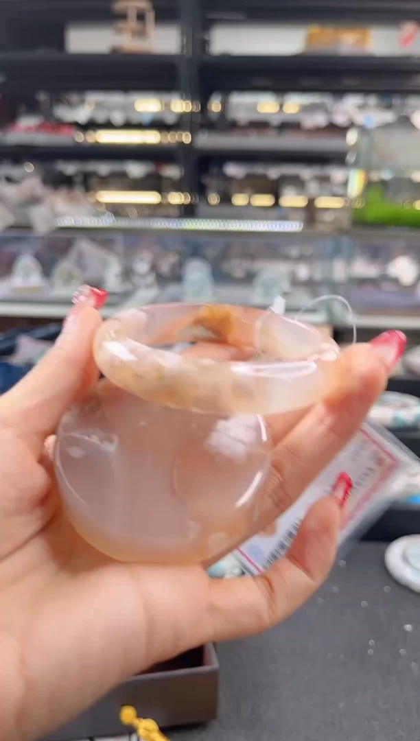 未镶嵌手镯石英质玉58圈口 （赠品镯心）3966521