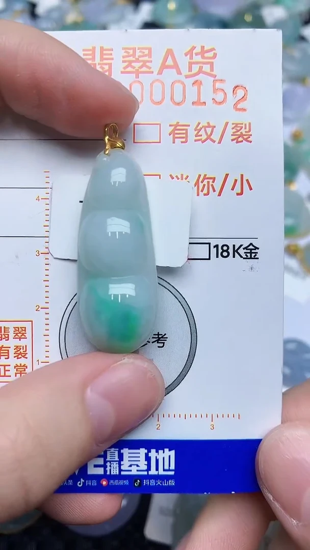 【闪购商品】翡翠颈饰18K金镶嵌53453453