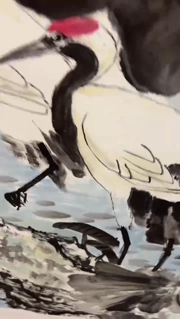 国画李纲-8平尺-花鸟国画
