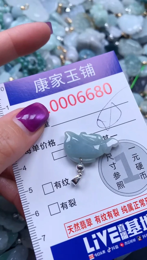 颈饰未镶嵌翡翠6680