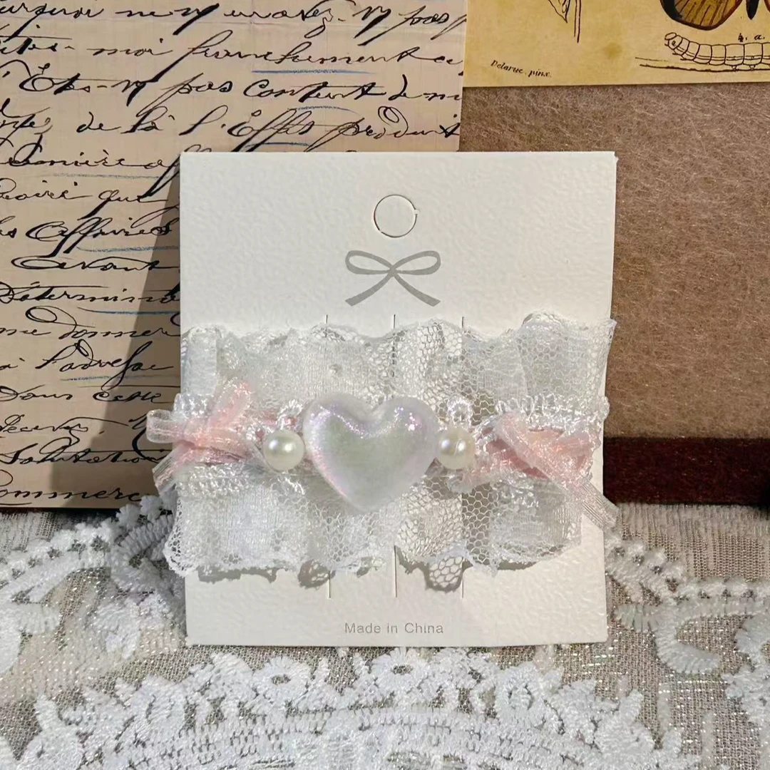 24洛丽塔风少女风可爱风女甜美发夹韩版饰品时尚发饰手工头饰软妹