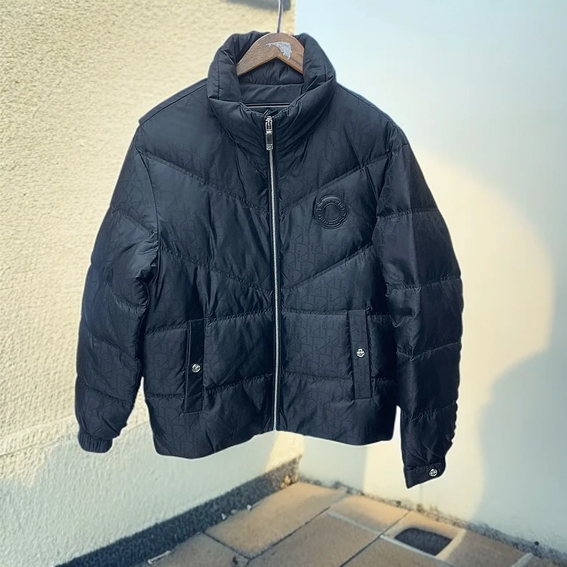 2024新款男士秋冬保暖羽绒服 W015【两色可选】