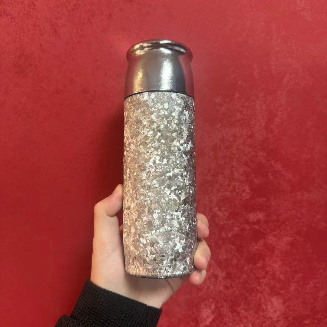 【小宇茶具专属】纯钛大容量保温杯茶水分离焖茶泡茶杯高颜值450ML