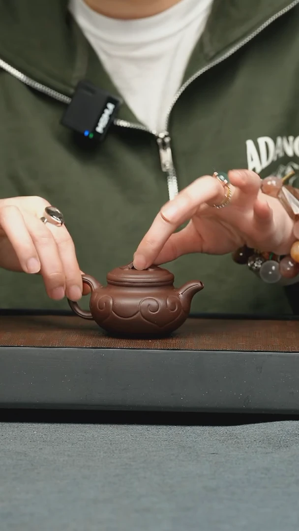 【闪购商品】紫砂茶壶五堂 仿古如意