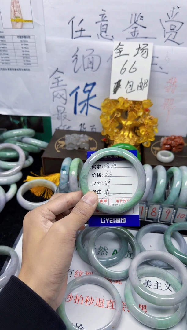 未镶嵌手镯翡翠洛*?49