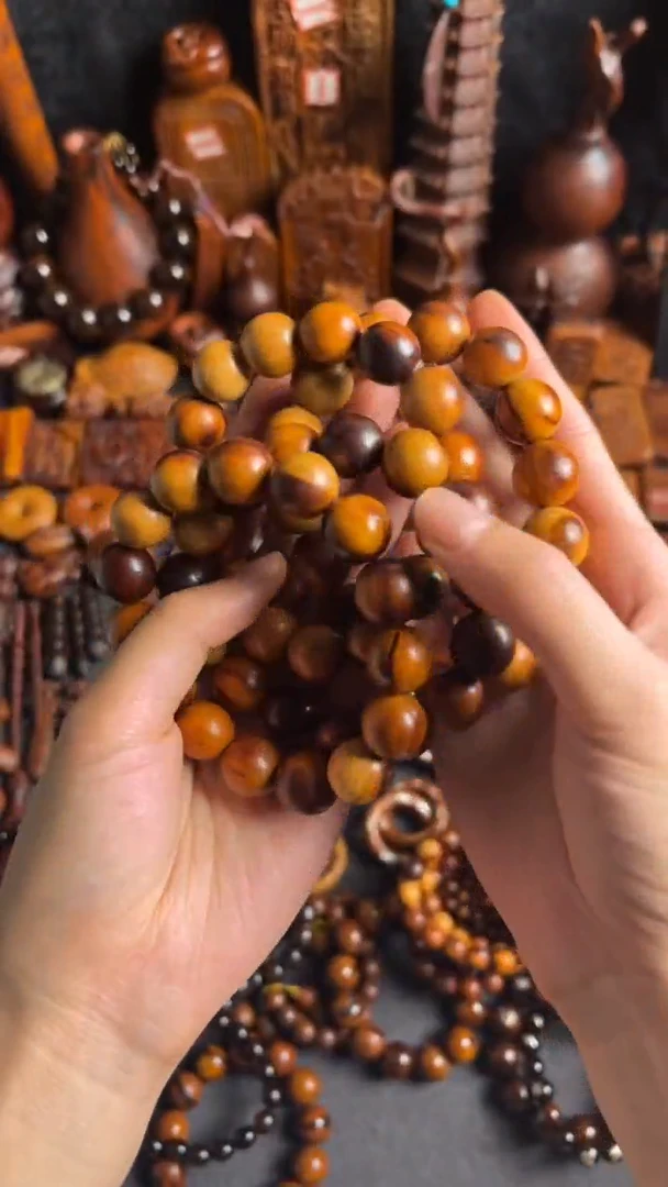 专属链接雷击枣木--桃木1.5手串