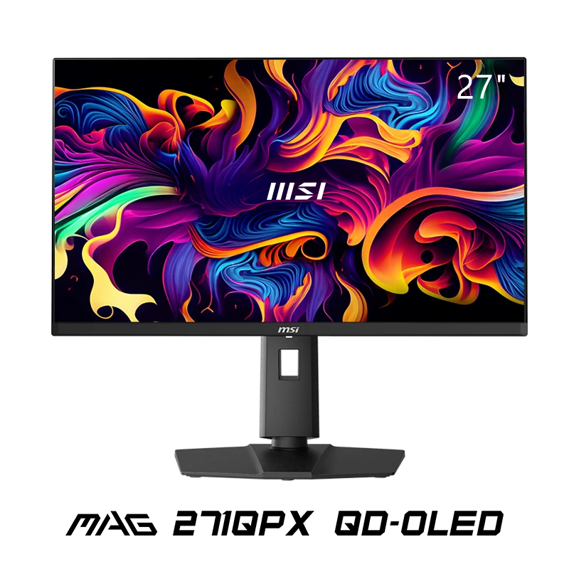 微星MAG27QPX 27英寸QD-OLED 2K 0.03ms 360Hz 电竞显示器