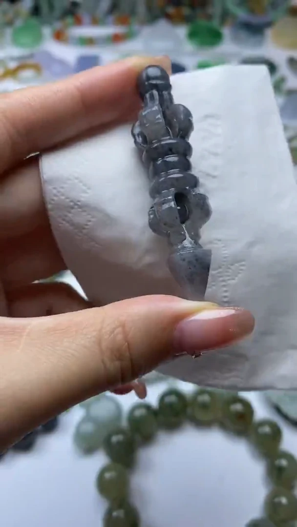 未镶嵌定制翡翠毛货定制不退不换