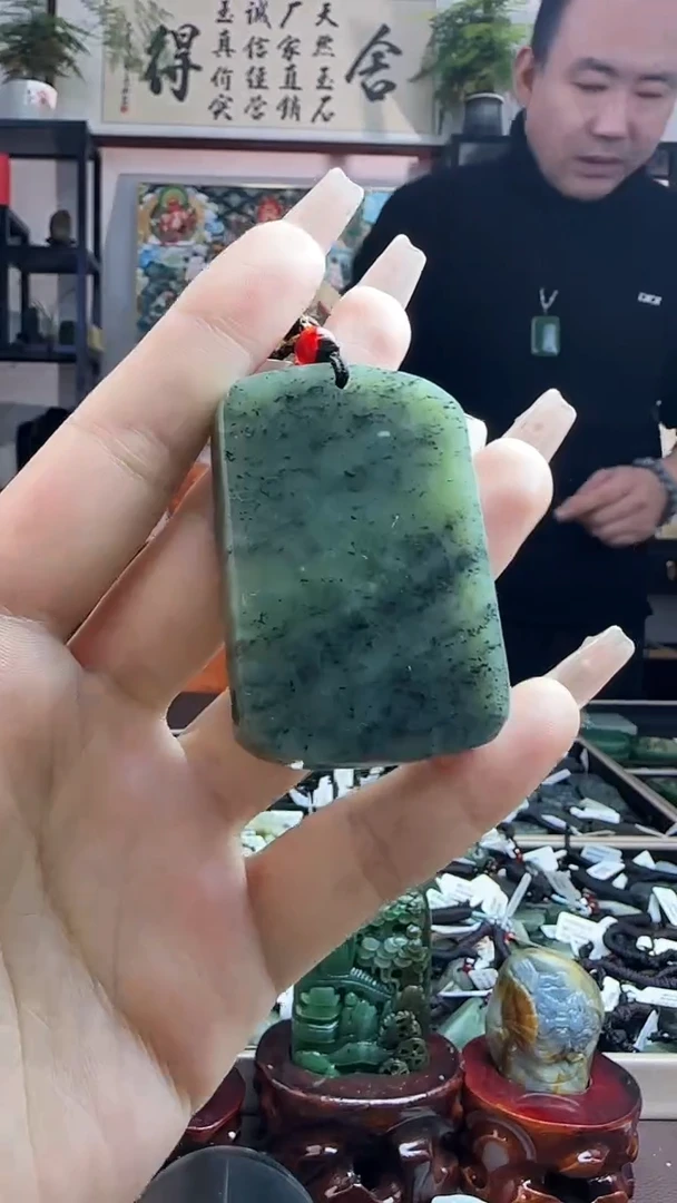 颈饰未镶嵌和田玉多样性发货发其一