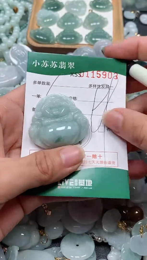 【闪购商品】翡翠颈饰未镶嵌闪购商品0115903
