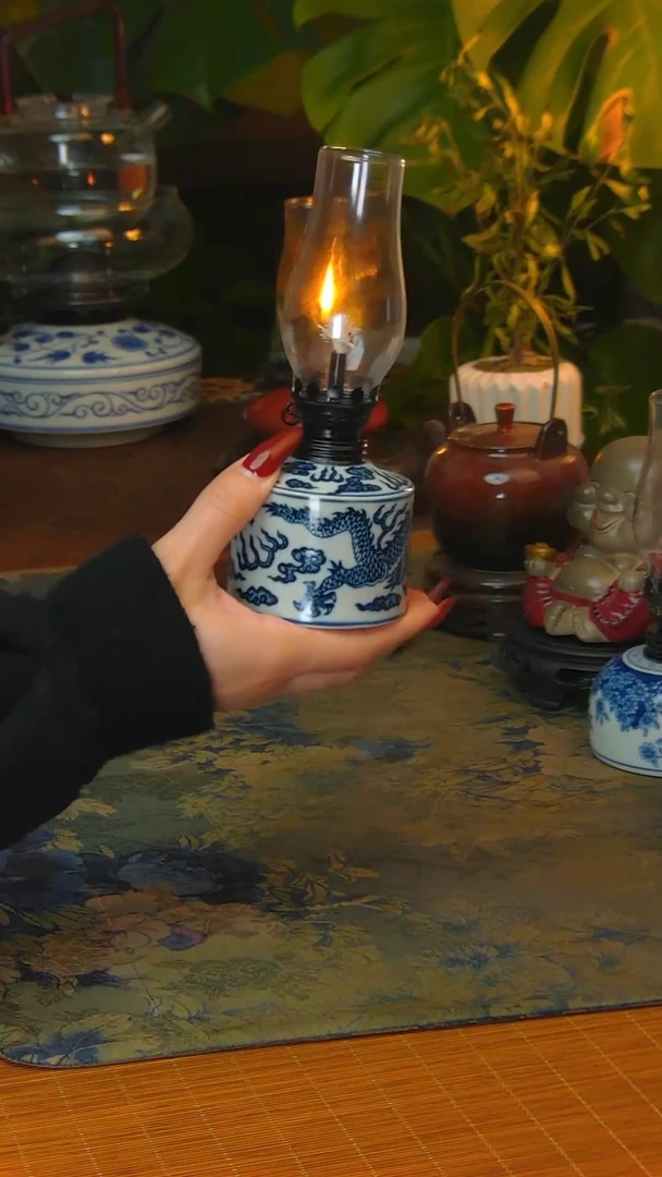 【闪购商品】景德镇陶瓷灯摆件