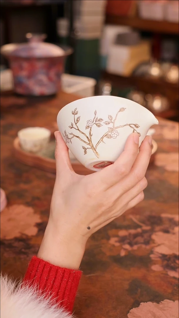 【闪购商品】陶瓷茶具（无礼盒无茶盘）@@A11984