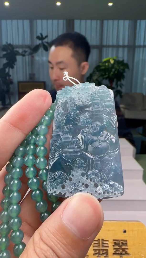 翡翠未镶嵌吊坠(赠链)XM@@WS50709072