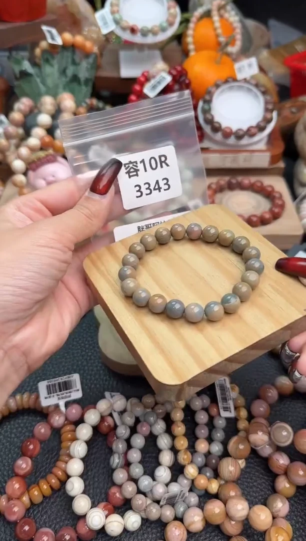 【闪购商品】石英质玉手链未镶嵌10R3343