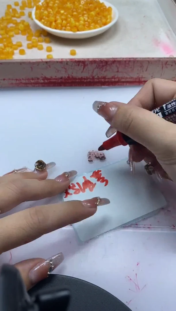 【闪购商品】蜜蜡颈饰未镶嵌w2127蜜蜡算盘7*4mm*20颗