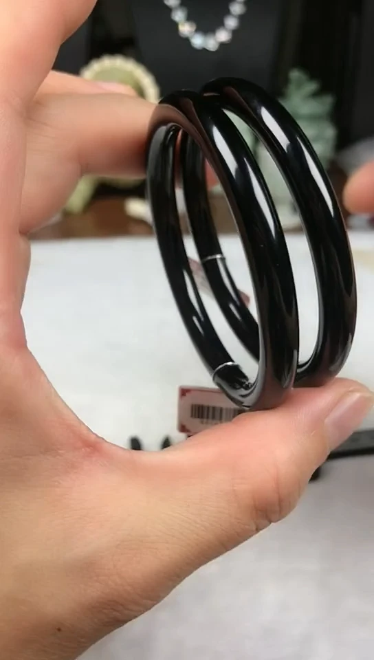 手镯玛瑙/玉髓合金手镯55一对