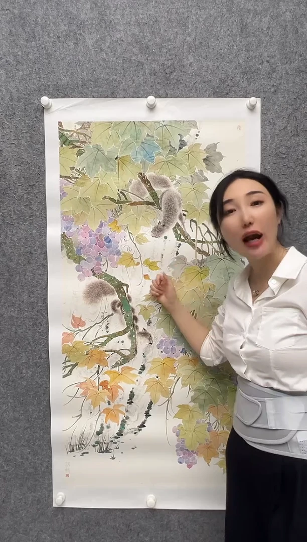 国画邹训精-8平尺-国画作品-GGyy
