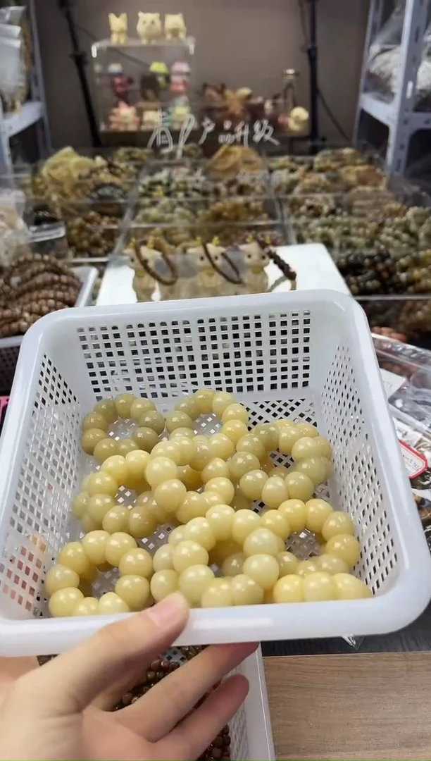 吊坠菩提根/象牙果【默认微瑕】薄荷山竹手捻14mm