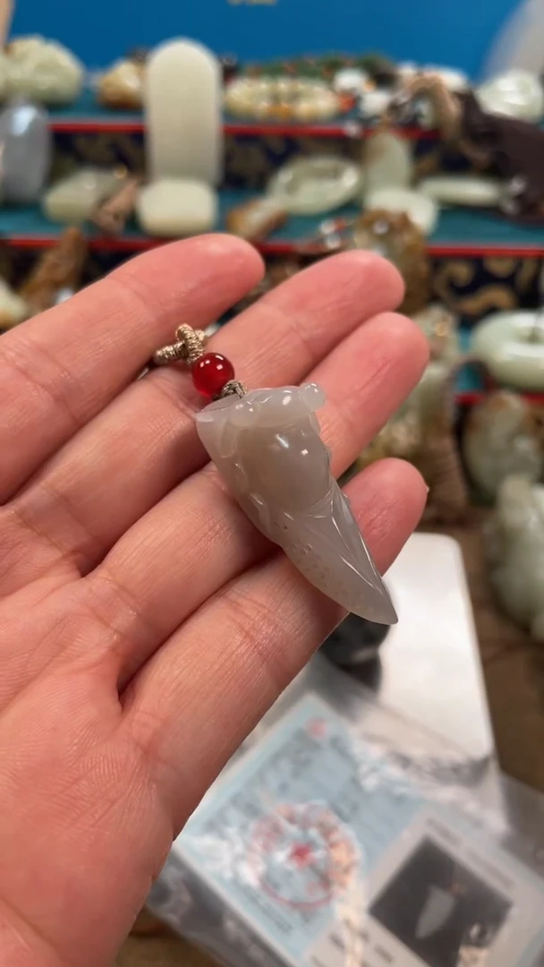 未镶嵌和田玉挂件0028