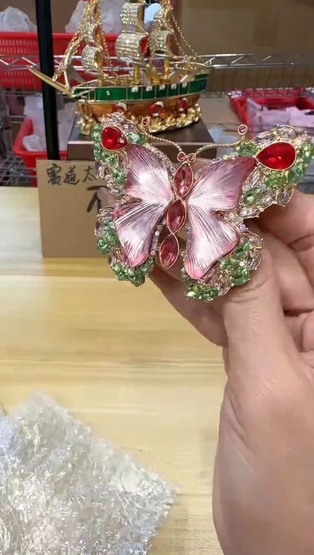 【闪购商品】茶宠珐琅首饰盒摆件AD101