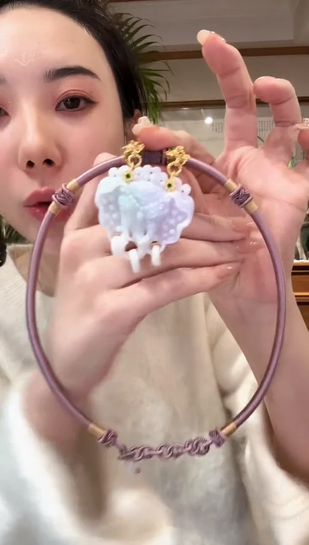 【闪购商品】翡翠颈饰未镶嵌国风