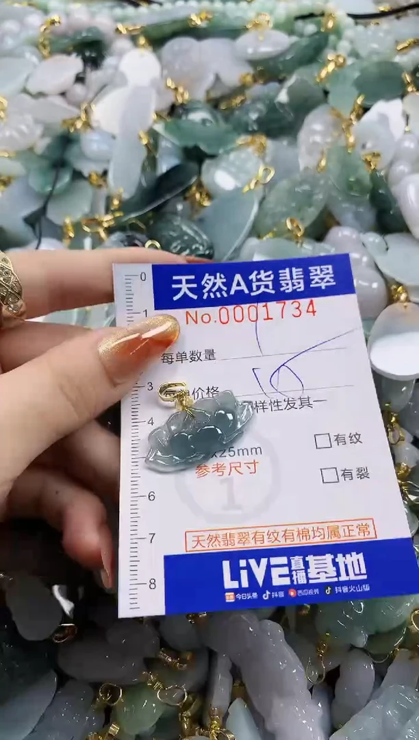 颈饰未镶嵌翡翠天然A货翡翠