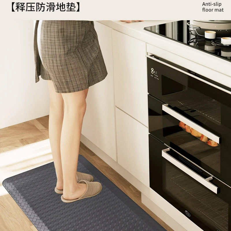 入户地垫厨房防滑脚垫家用洗手台卧室客厅地毯防尘耐脏耐磨进门垫