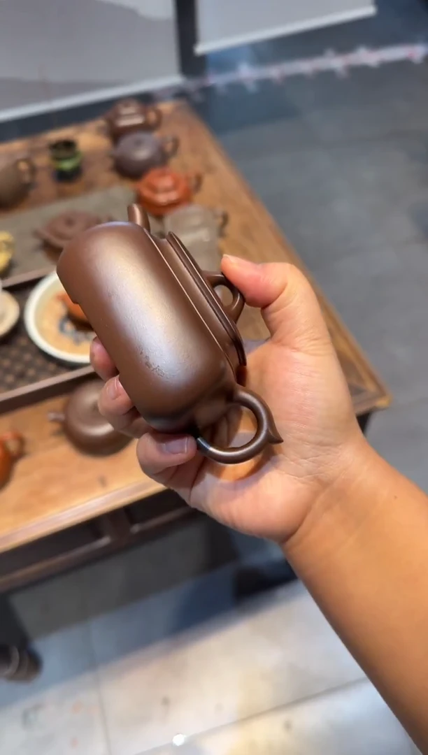 茶壶紫砂梦*叉长四方 紫砂壶