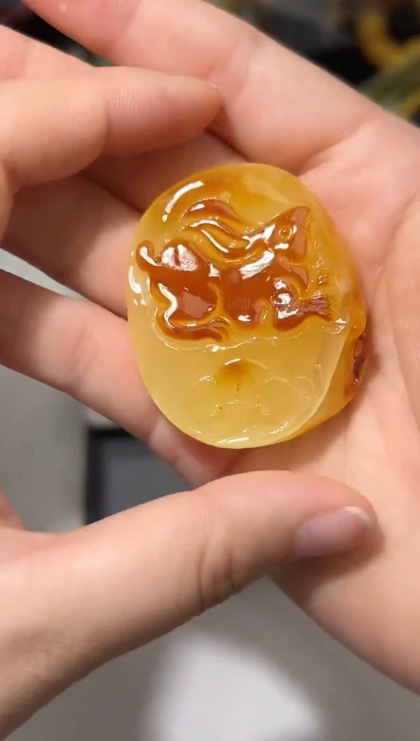 裸石琥珀未镶嵌琥珀蜜蜡吊坠